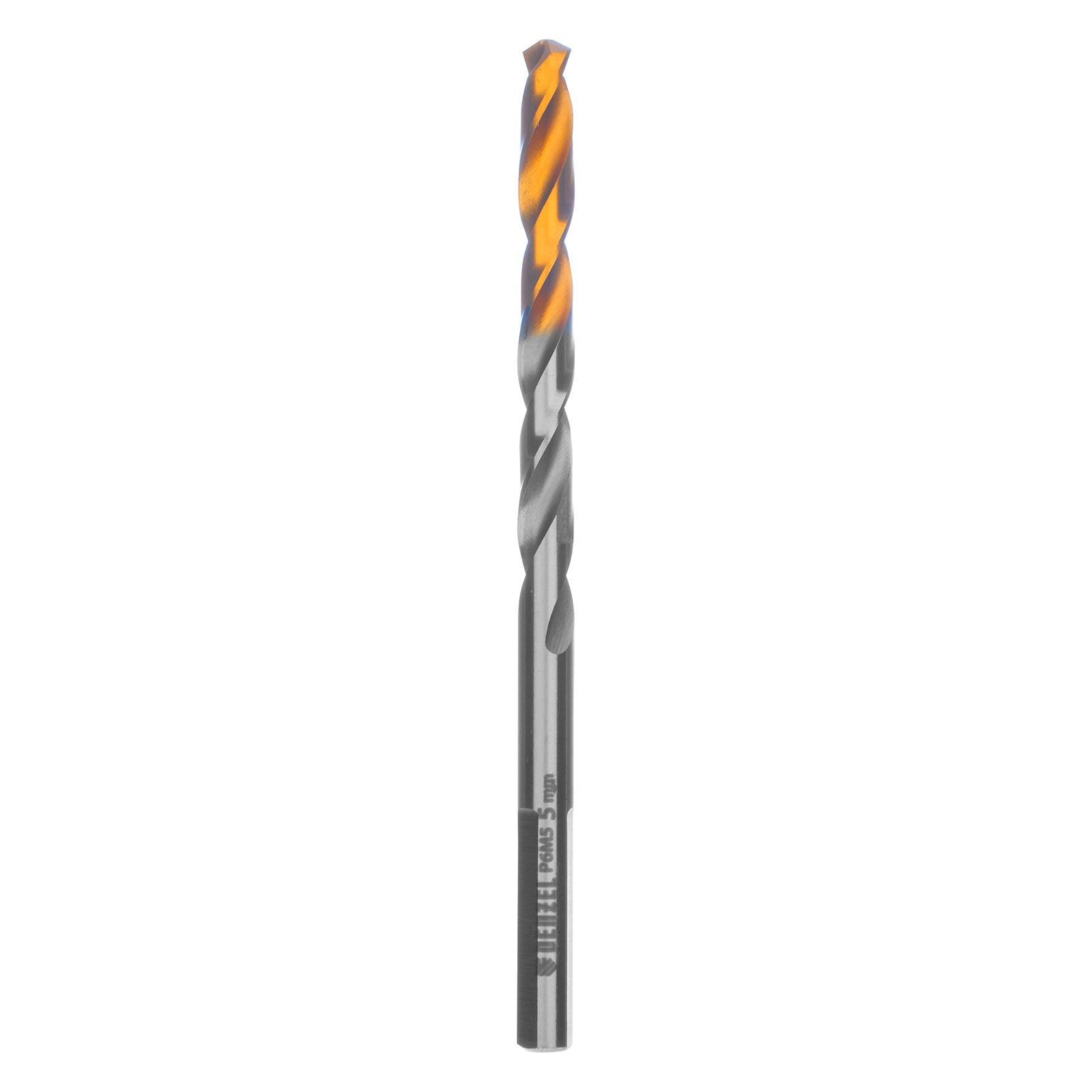 Сверло спиральное по металлу 5 x 86 мм, Р6М5, Golden Tip  Denzel 