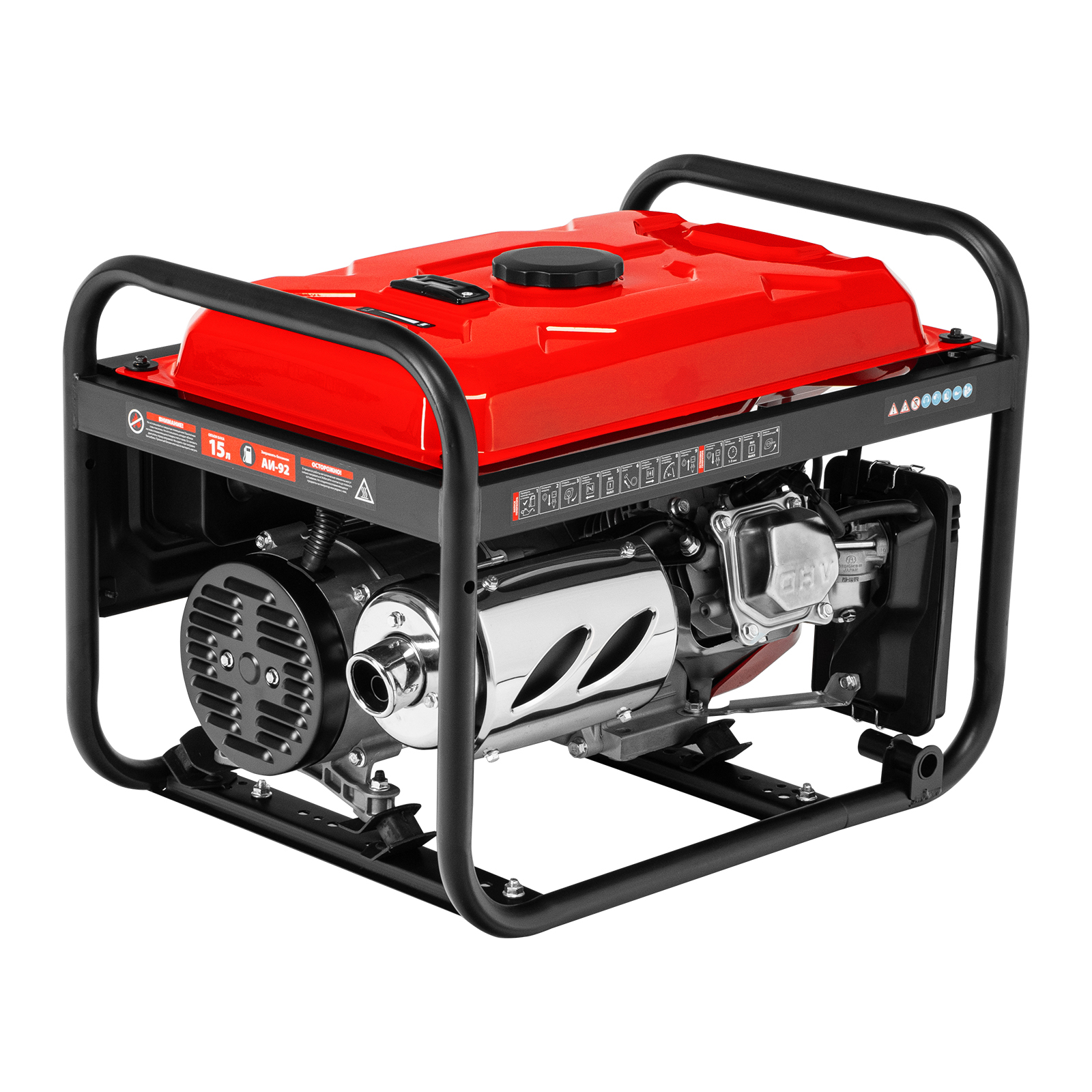 Генератор бензиновый RS-3500, 2,8 кВт, 230В, ручной стартер MTX 