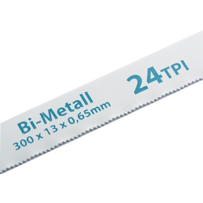 Полотна для ножовки по металлу, 300 мм, 24 TPI, BIM, 2 шт Gross 