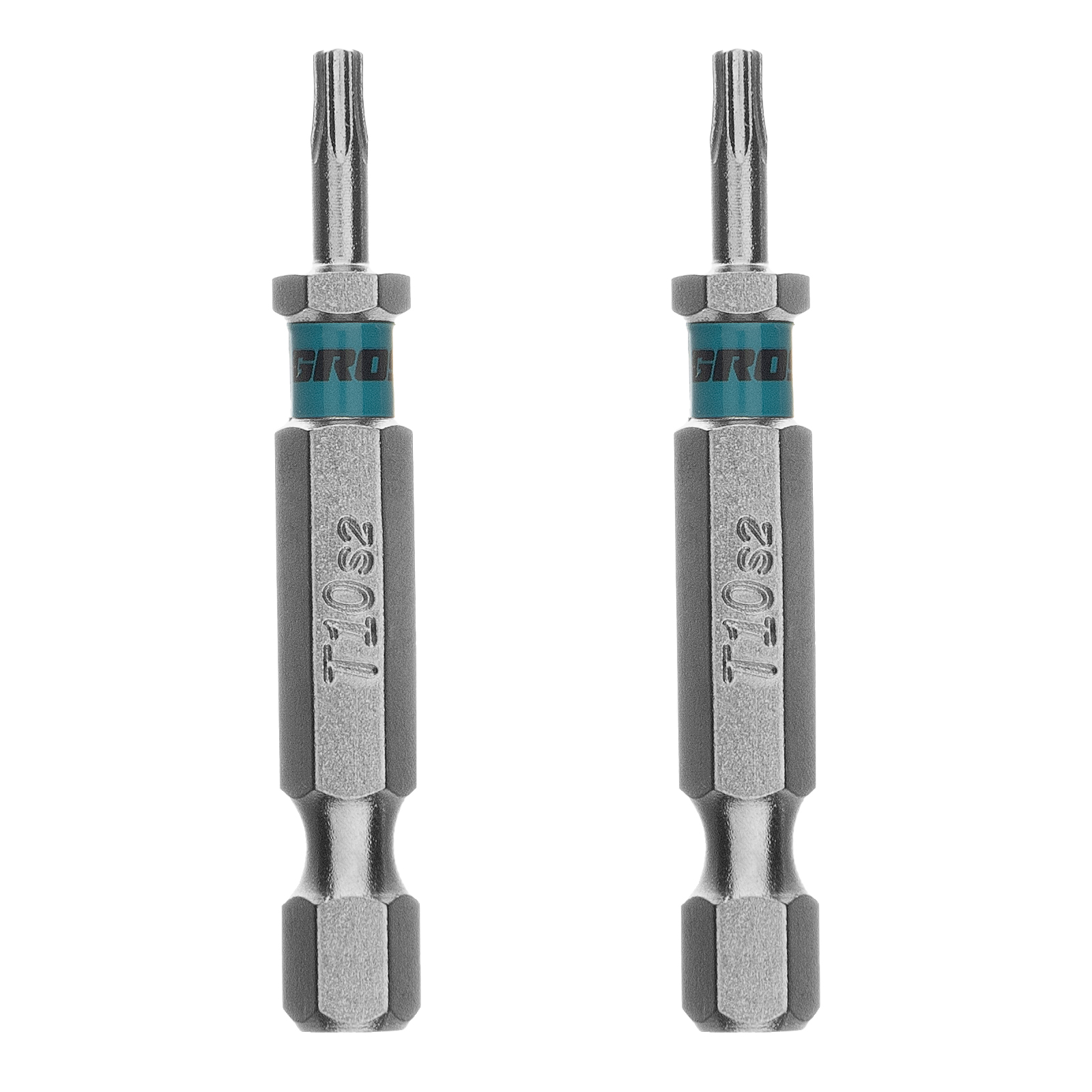 Бита Torx 10х50мм, сталь S2, шестигр., 2 шт. Gross 