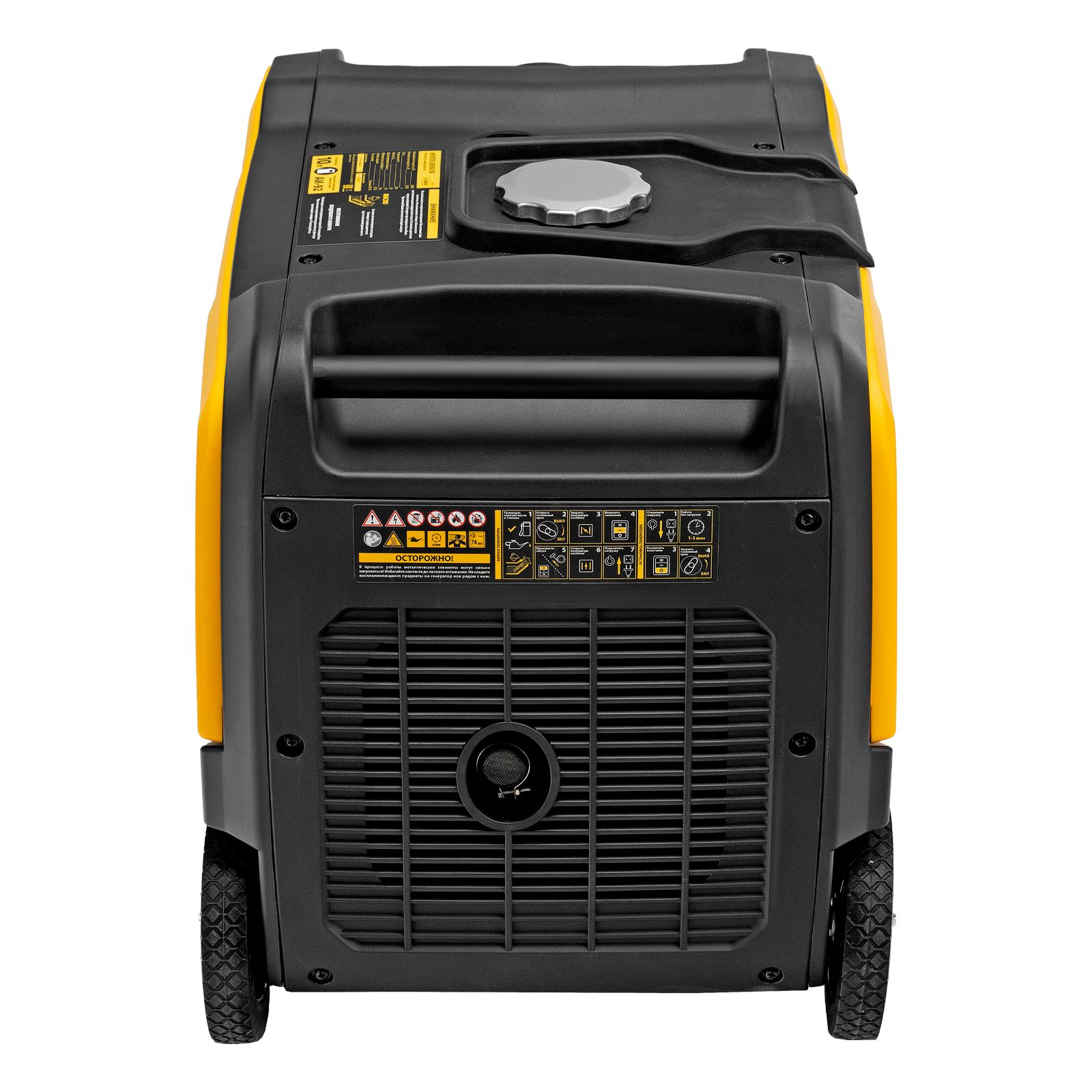 Генератор инверторный GS-3800iSE, 3,8 кВт, 230 В, закрытый корпус,электростартер Denzel 