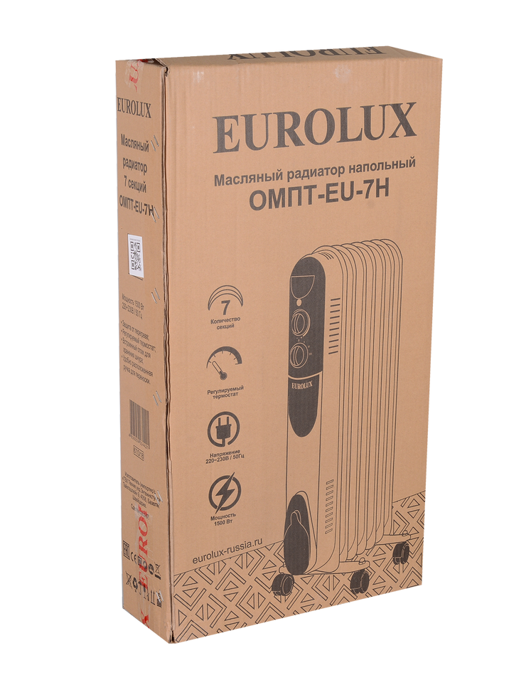 Масляный обогреватель Eurolux ОМПТ-EU-7Н 