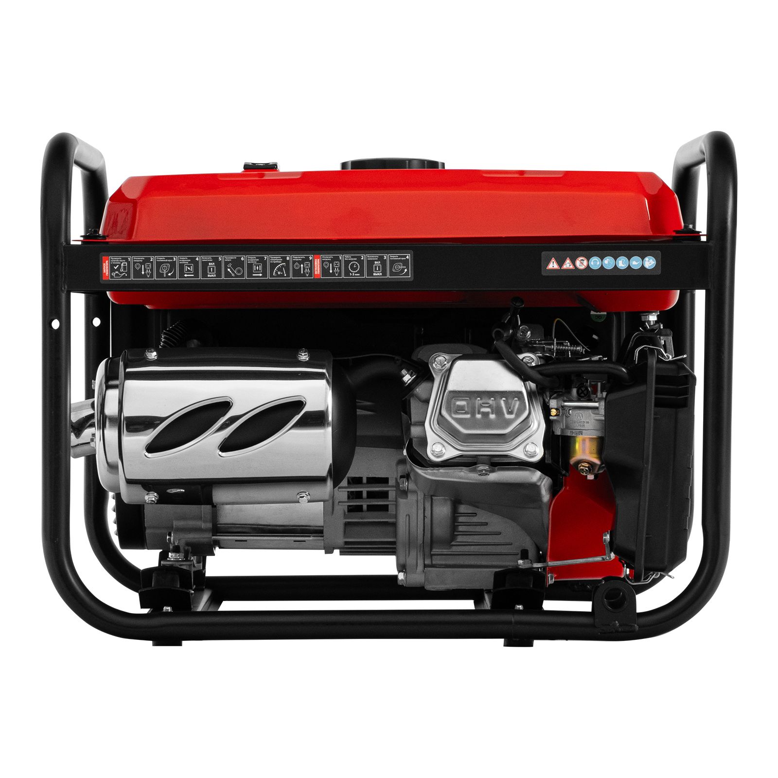 Генератор бензиновый RS-3500, 2,8 кВт, 230В, ручной стартер MTX 