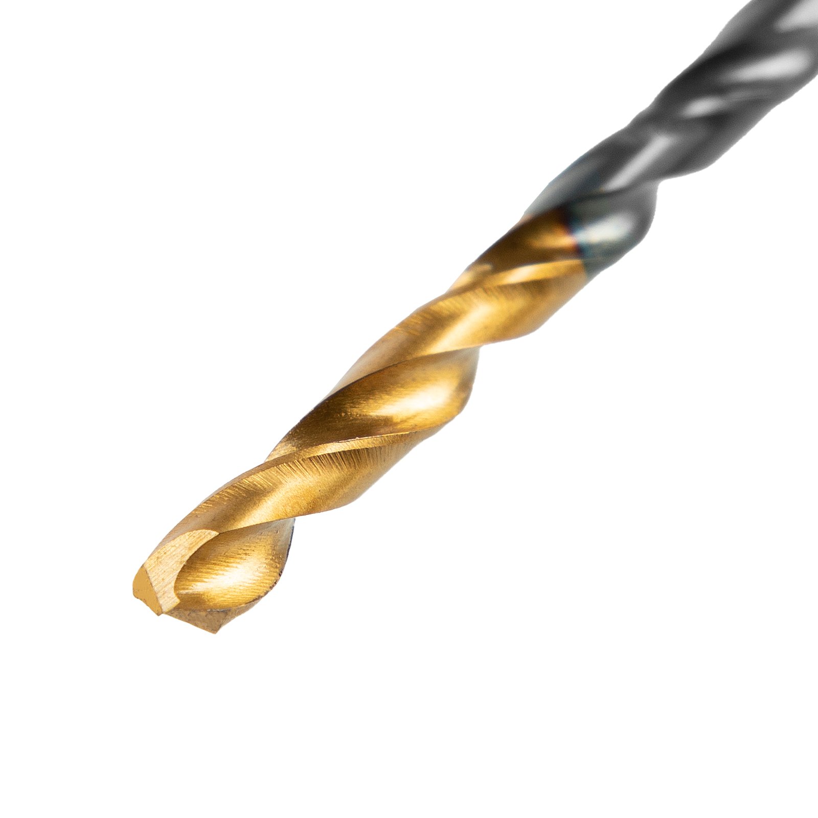 Сверло по металлу, 3 мм, HSS-Tin, Golden Tip, 10 шт. Denzel 