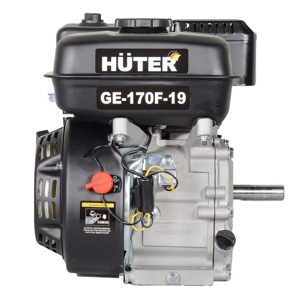 Двигатель бензиновый Huter GE-170F-19 