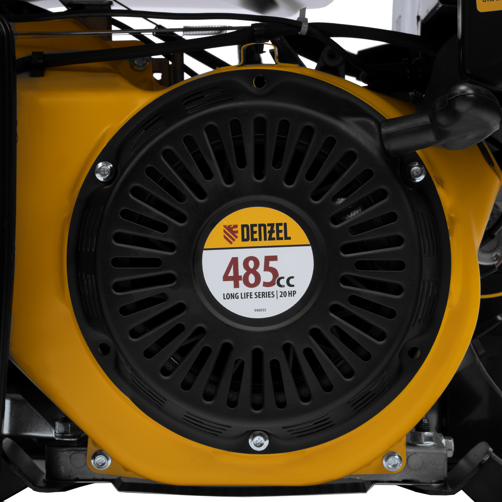 Генератор бензиновый PS-95EA-PRO, 9,5 кВт, 230 В, 40 л, разъем ATS, эл.старт Denzel 