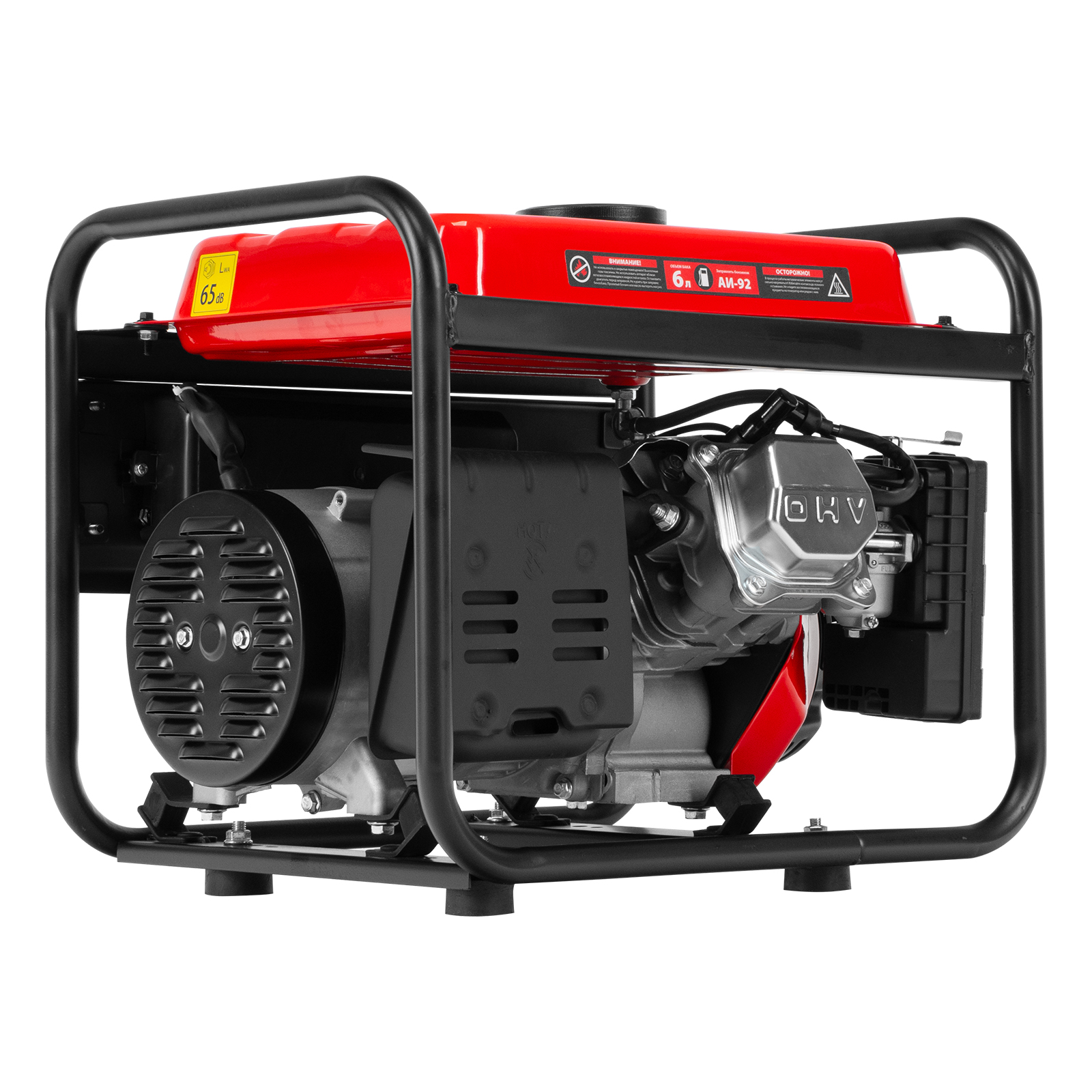 Генератор бензиновый RS-1500, 1,1 кВт, 230В, ручной стартер MTX 