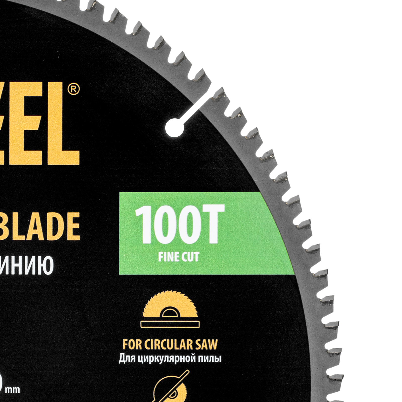 Пильный диск по алюминию ф305 х 30 мм, 100 зубьев Denzel 