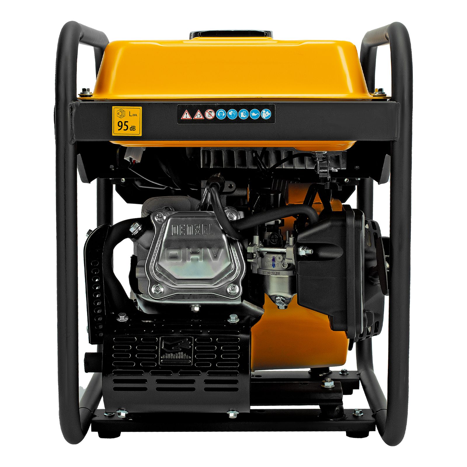 Генератор инверторный GK-2200iF, 2,2 кВт, 230 В, ручной старт DENZEL 