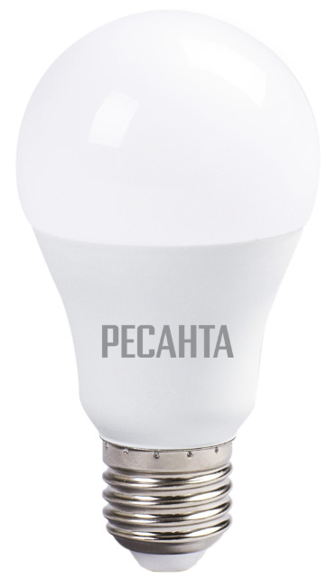 Лампа светодиодная РЕСАНТА LL-R-A60-13W-230-3K-E27 