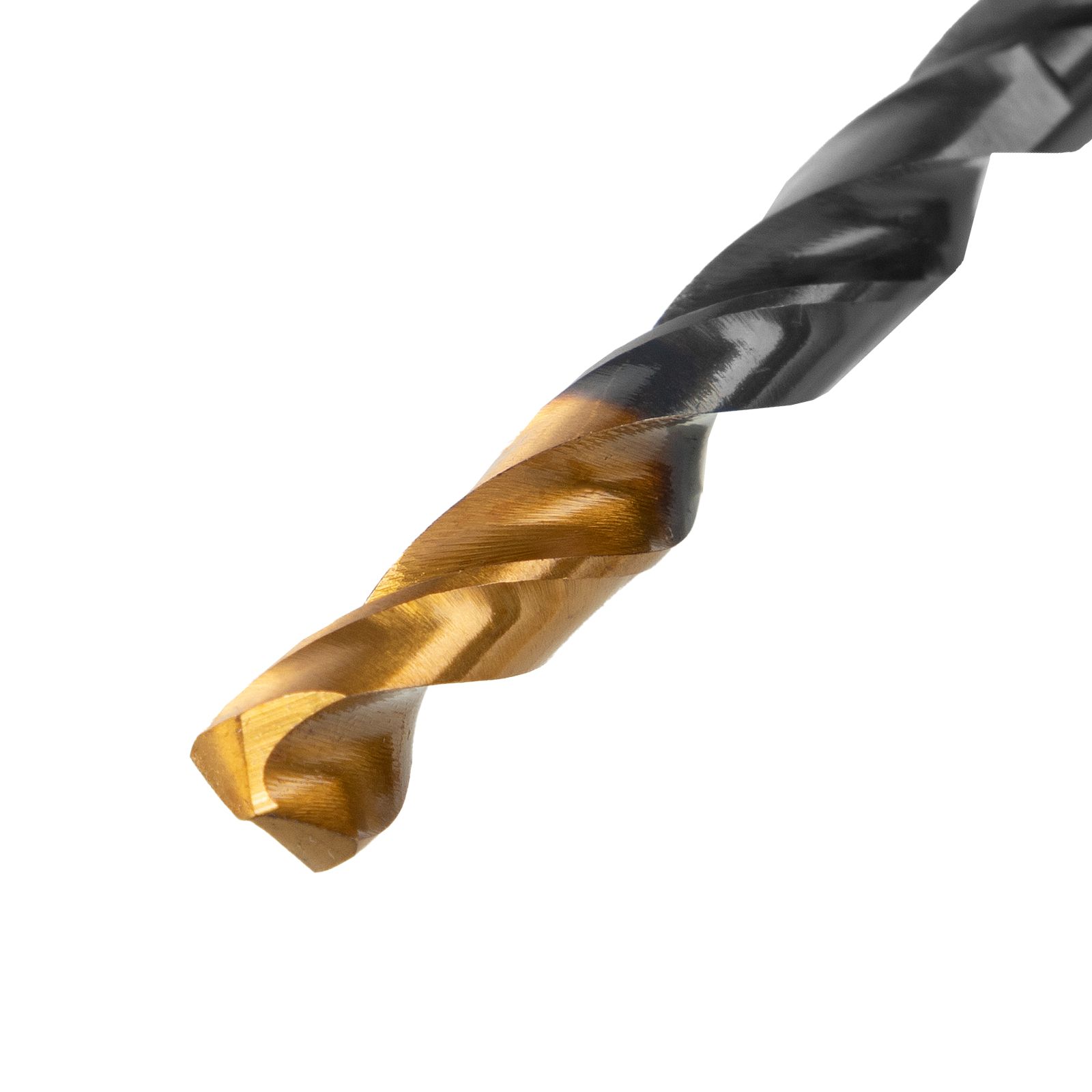 Сверло по металлу, 6 мм, HSS-Tin, Golden Tip, 10 шт. Denzel 