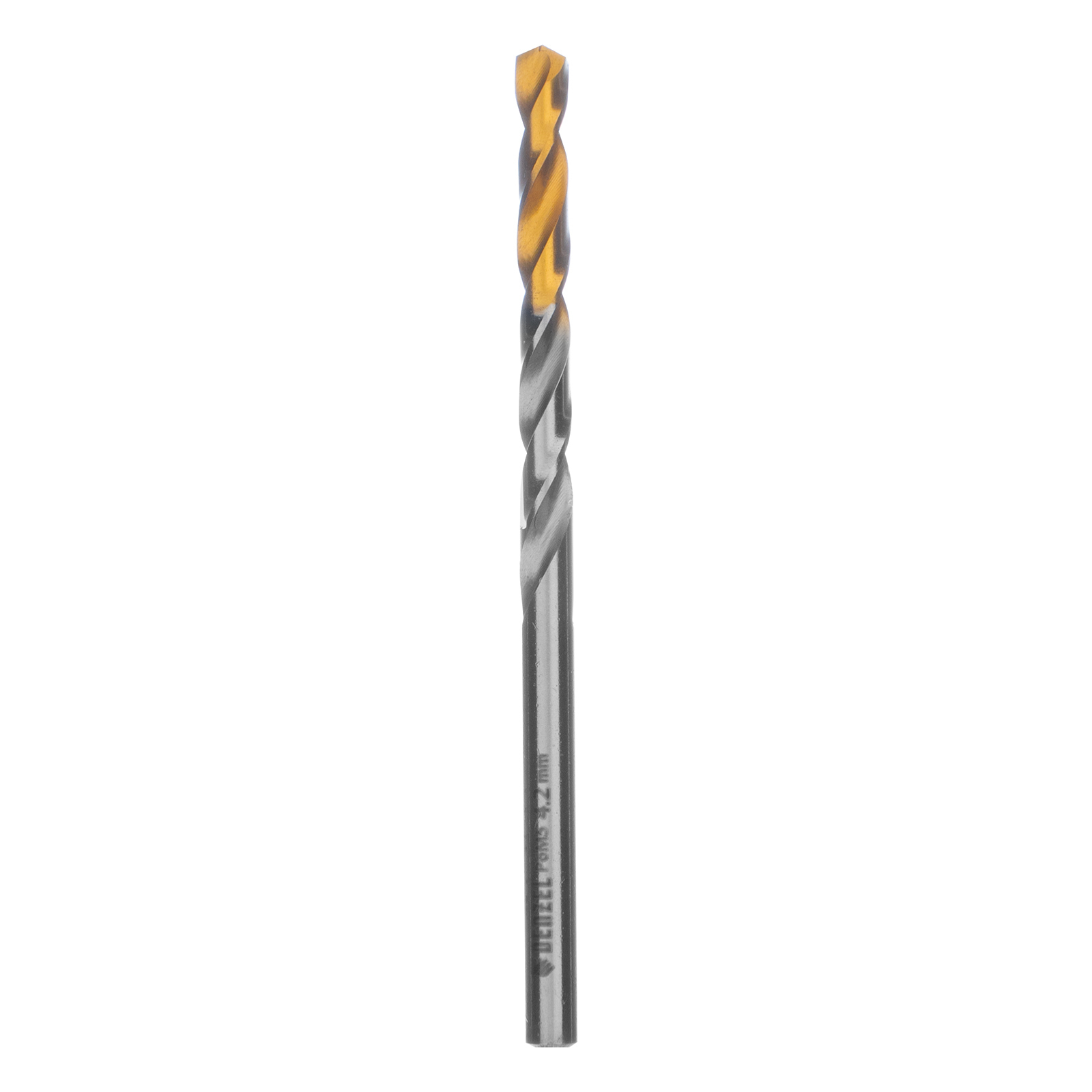 Сверло спиральное по металлу 4,2 x 75 мм, Р6М5, Golden Tip  Denzel 