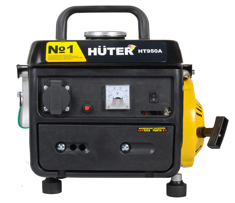 Портативный бензогенератор Huter HT950A 