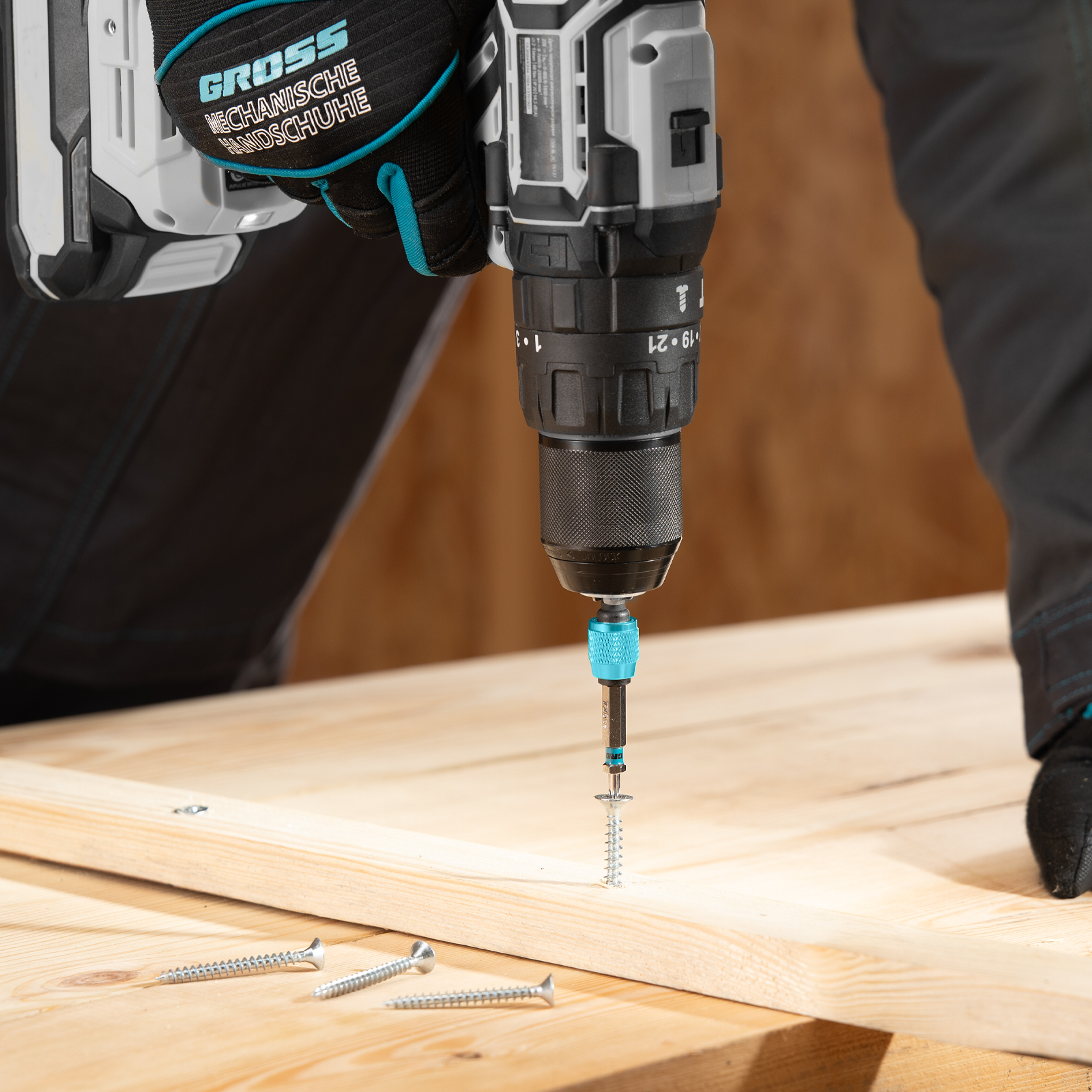 Бита Torx 10х50мм, сталь S2, шестигр., 2 шт. Gross 