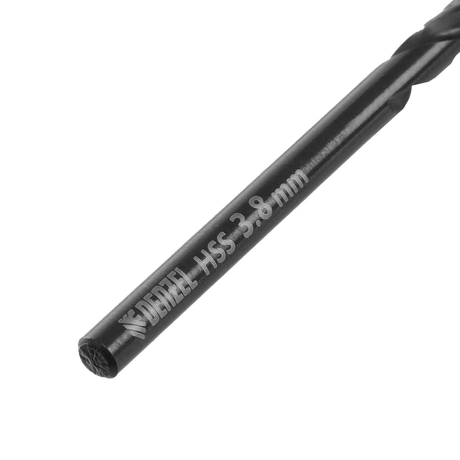 Сверло по металлу, 3,8 мм, HSS-Tin, Golden Tip, 10 шт. Denzel 