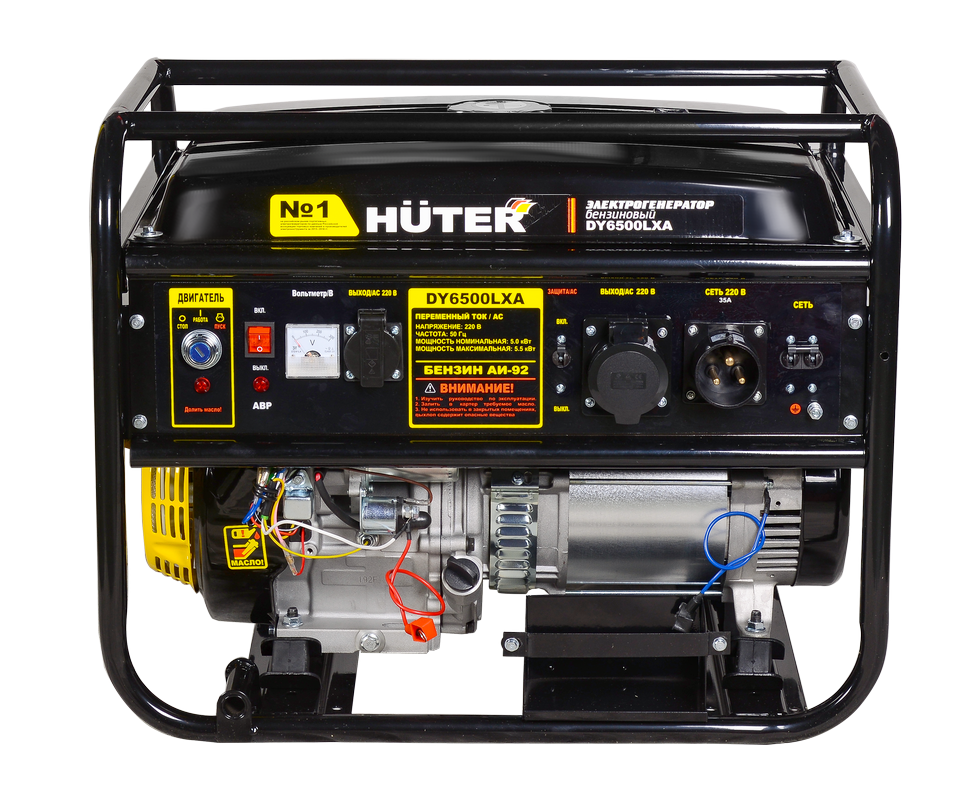 Портативный бензогенератор Huter DY6500LXA 64/1/27 
