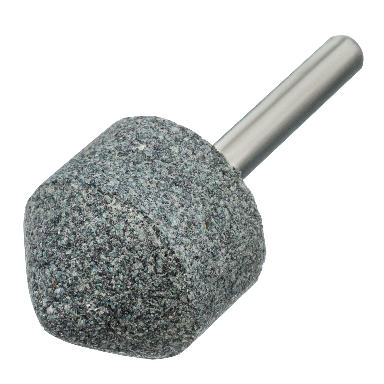 Шарошка абразивная, конус, для дрели, 25 x 25 мм, хвостовик d6 мм, 63С Denzel 