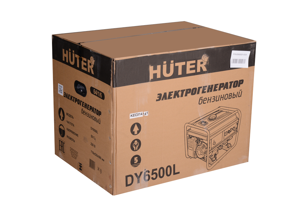 Портативный бензогенератор Huter DY6500L 64/1/6 