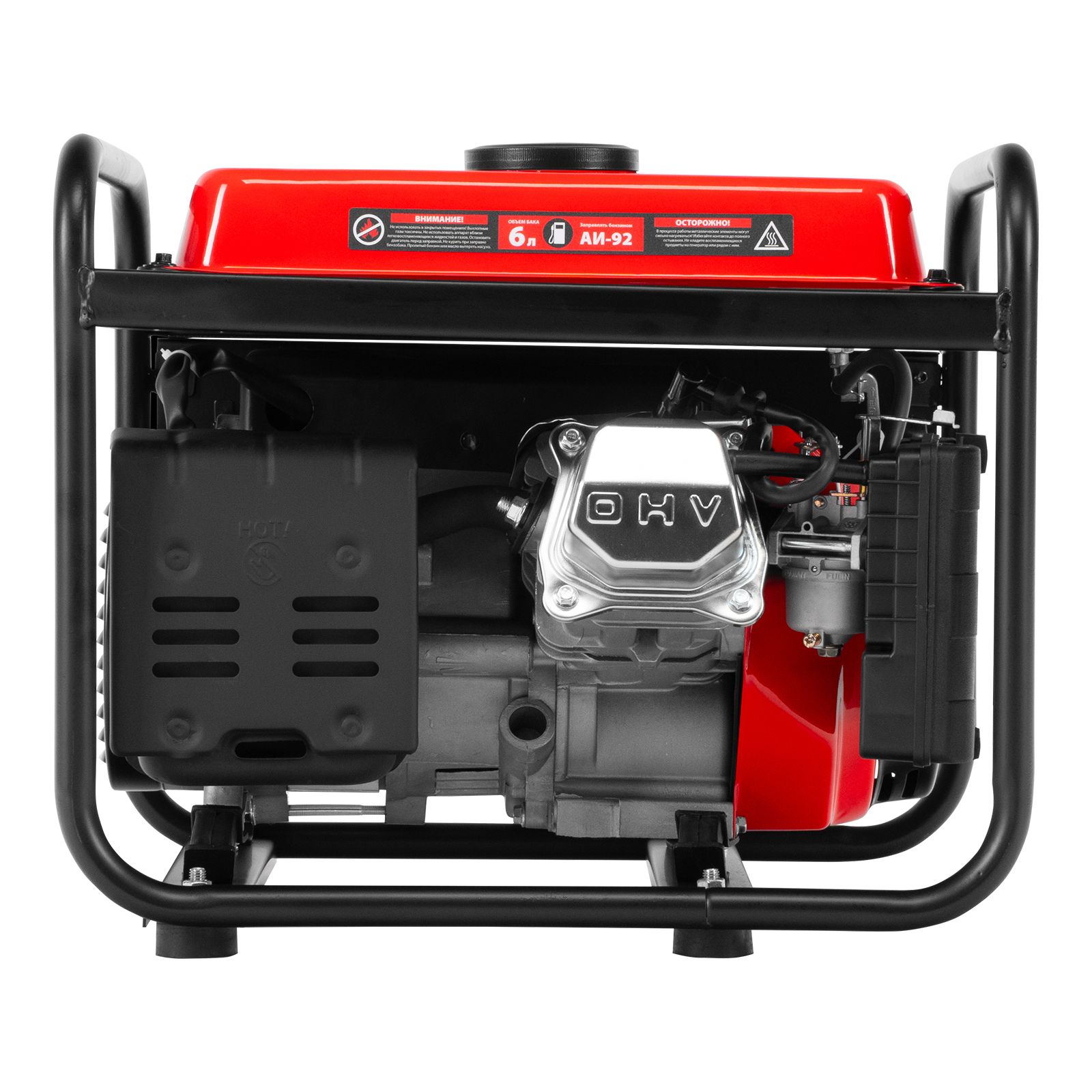 Генератор бензиновый RS-1500, 1,1 кВт, 230В, ручной стартер MTX 
