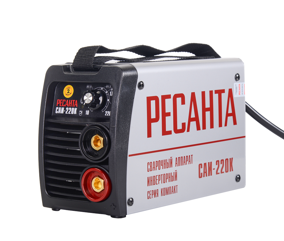 Сварочный аппарат инверторный Ресанта САИ 220К (компакт) 