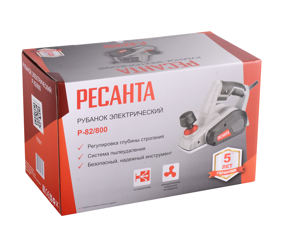 Рубанок электрический Ресанта Р-82/800 