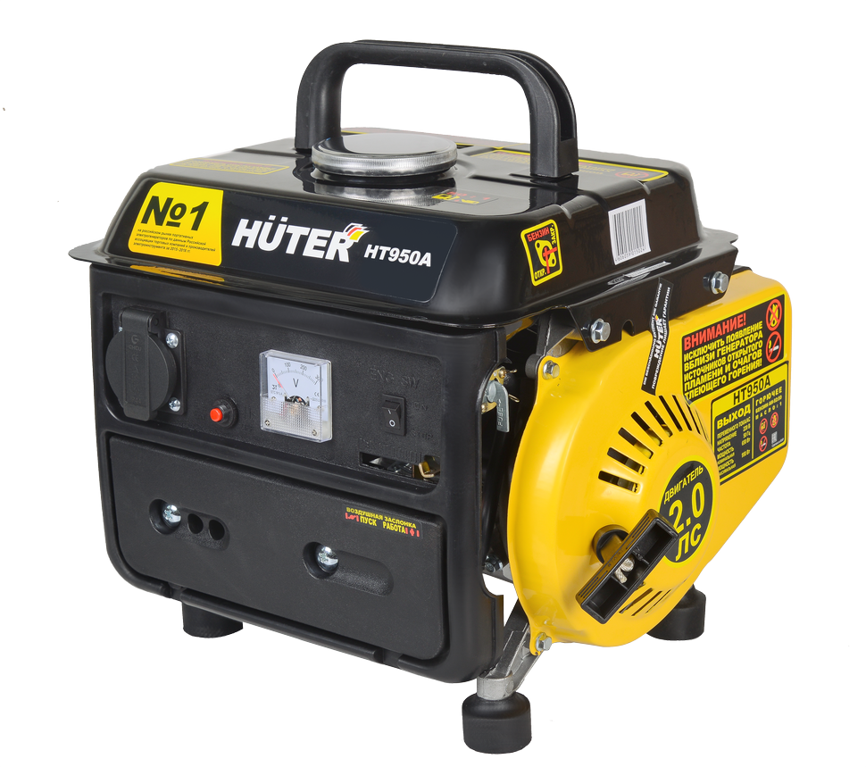 Портативный бензогенератор Huter HT950A 