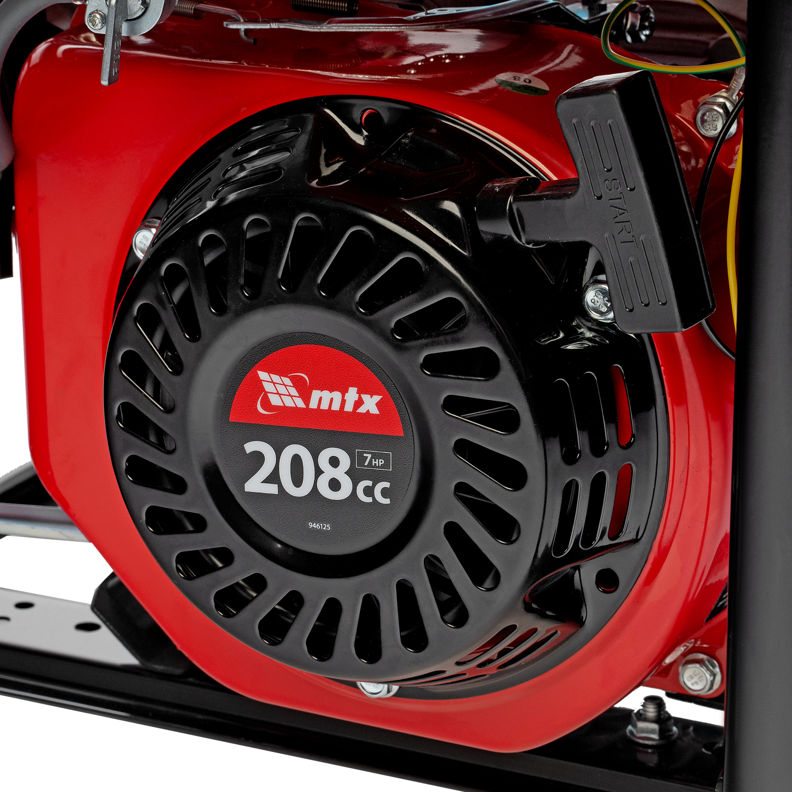 Генератор бензиновый RS-4000E, 3,3 кВт, 230В, электростартер MTX 