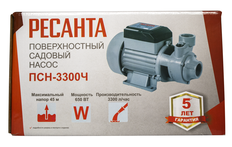 Поверхностный насос Ресанта ПСН-3300Ч 