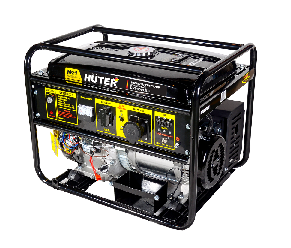Портативный бензогенератор Huter DY9500LX-3 64/1/41 