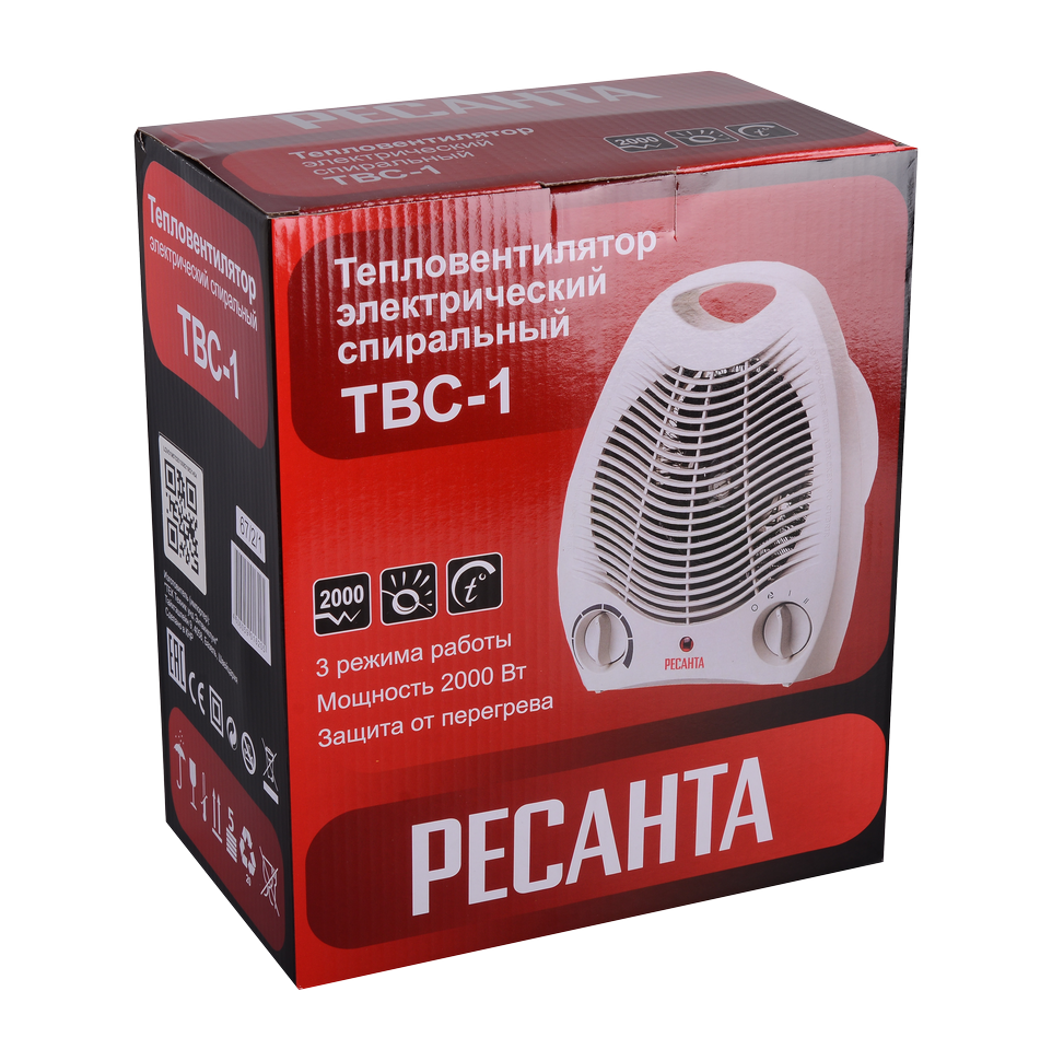 Тепловентилятор РЕСАНТА ТВС-1 