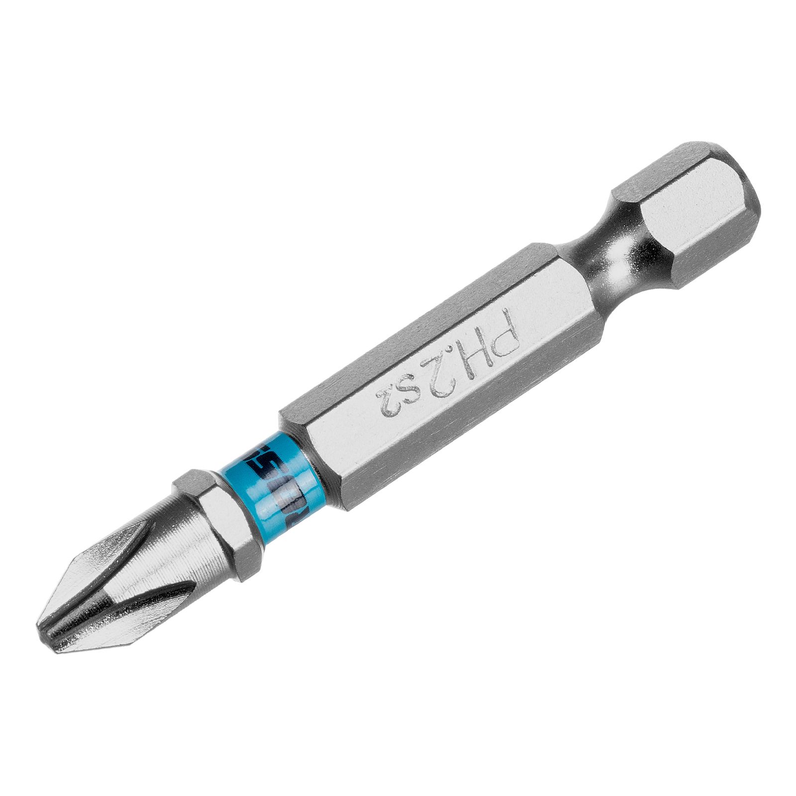 Бита PH2х50мм, сталь S2, шестигр., 10 шт. Gross 