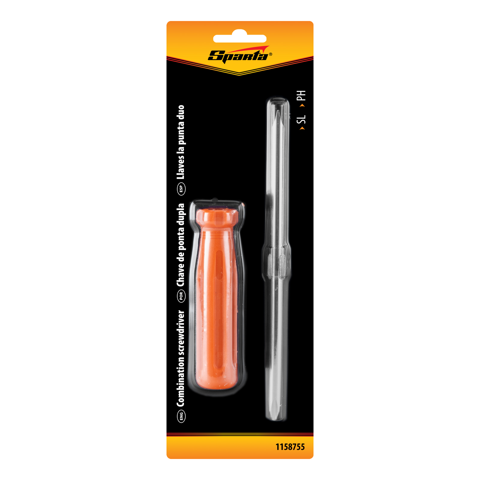 Отвертка комбинированная SL6/PH2 Sparta 