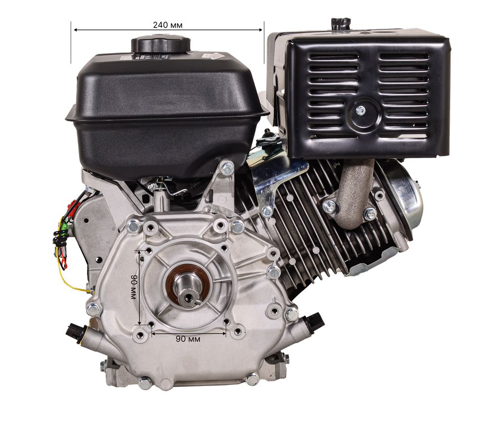 Двигатель бензиновый Huter GE-188F-25 