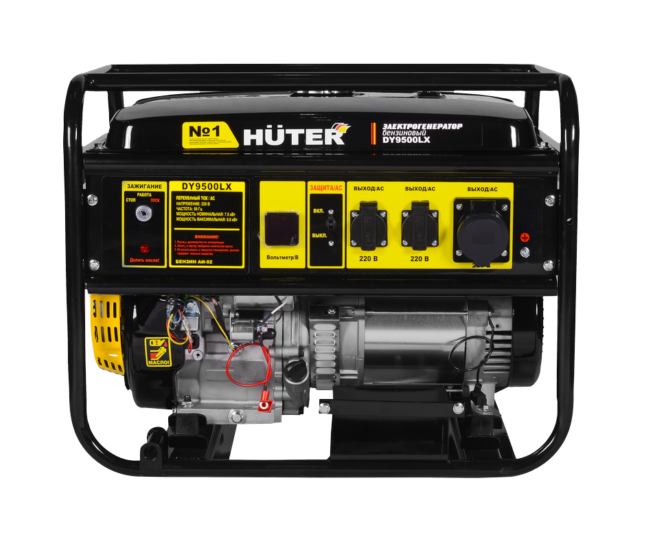 Портативный бензогенератор Huter DY9500LX 64/1/40 