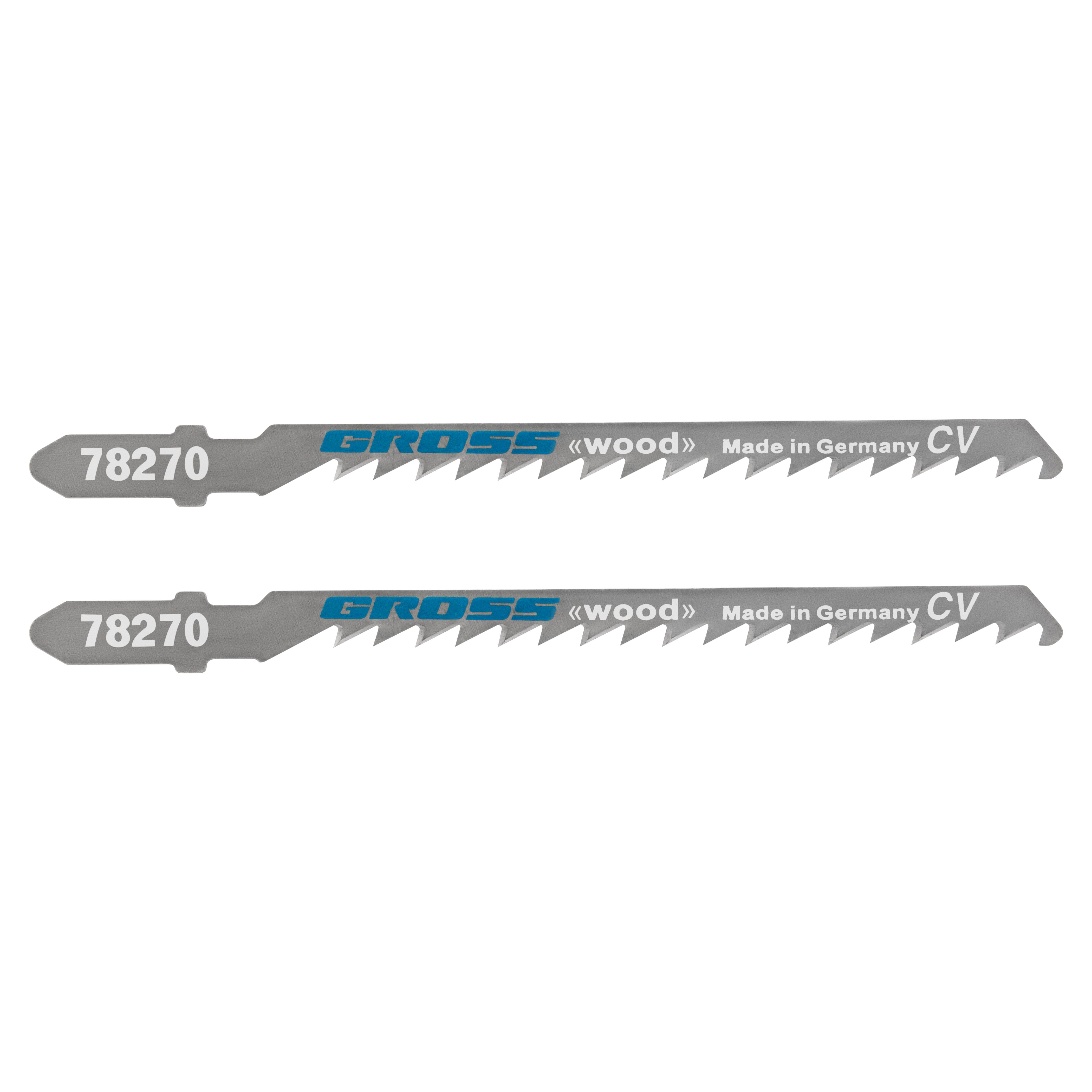 Полотна для электролобзика  по дереву, 2 шт, ( 3105-T244D ) Gross 