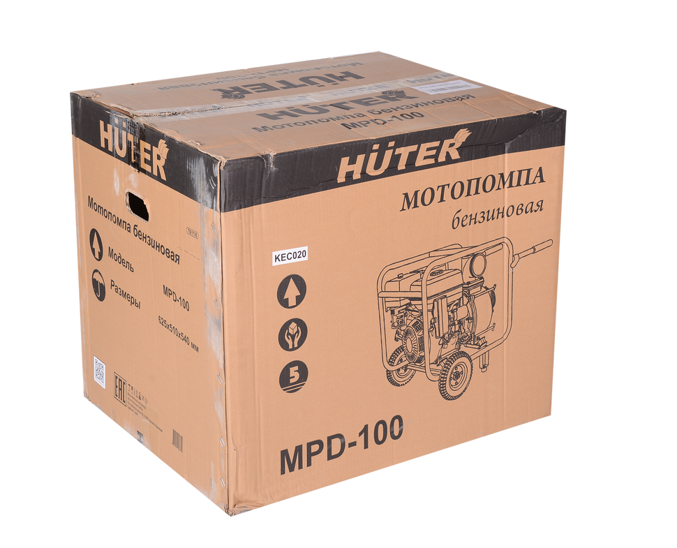 Мотопомпа Huter MPD-100 для грязной воды 