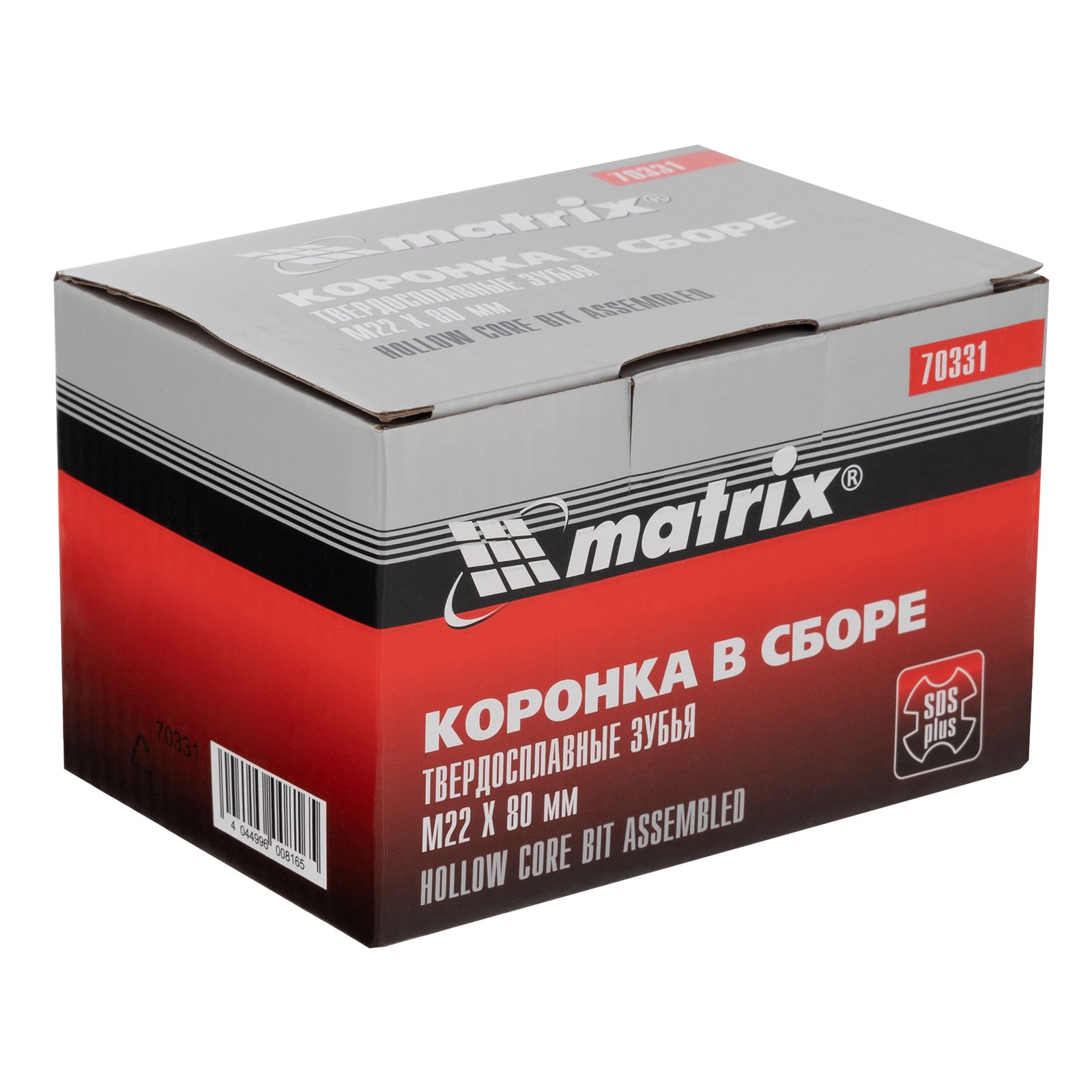 Коронка в сборе М22 х 80 мм, SDS Plus Matrix 
