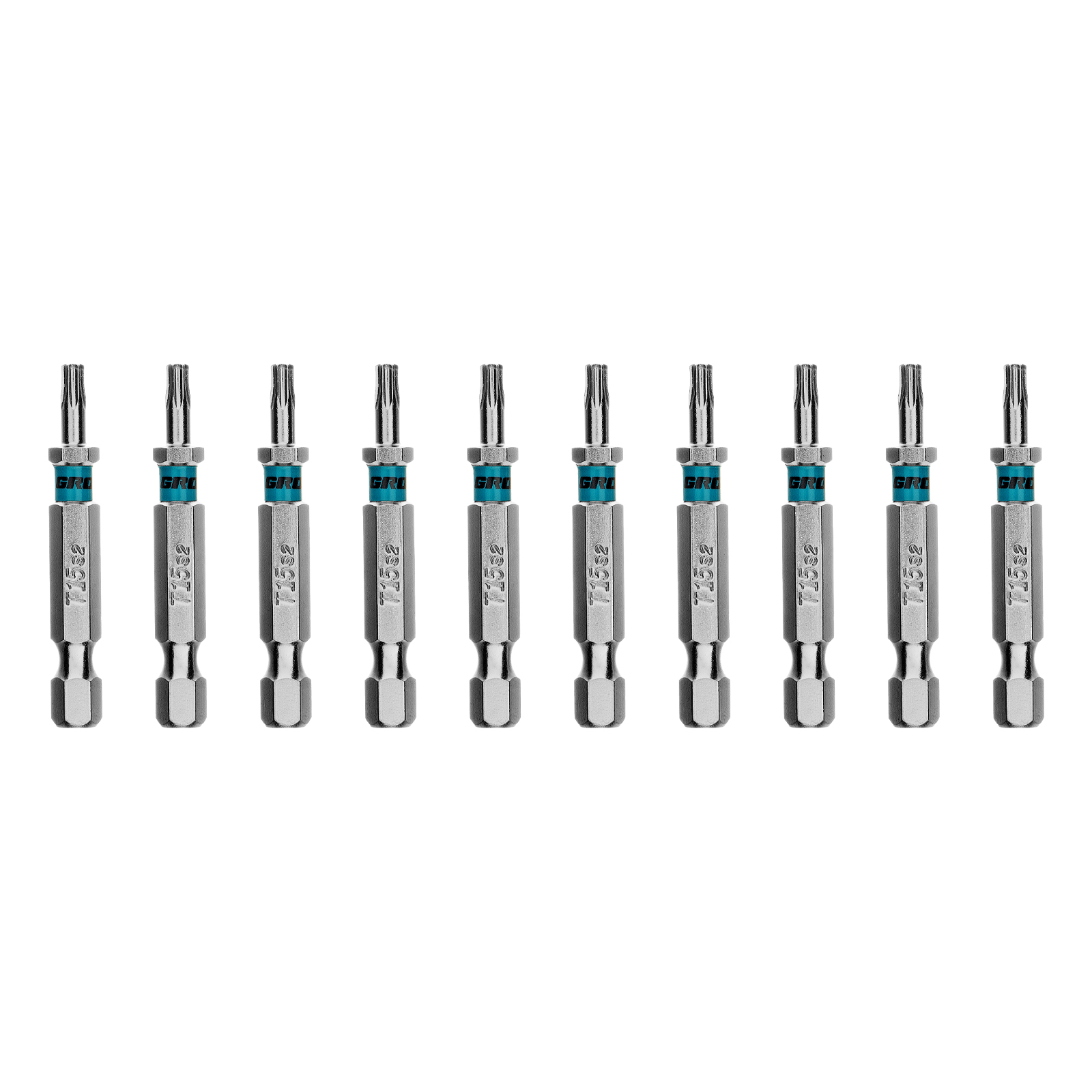 Бита Torx 15х50мм, сталь S2, шестигр., 10 шт. Gross 