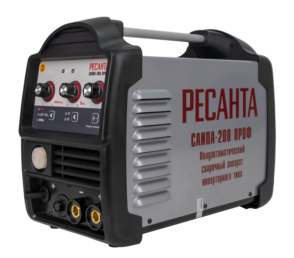 Сварочный полуавтомат Ресанта САИПА-200 ПРОФ (MIG/MAG) 