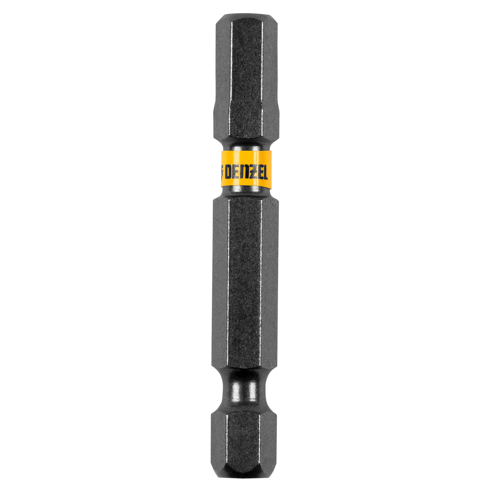 Бита HEX 6х50, сталь S2, шестигранный профиль, 10 шт. Е 6,3 Denzel 