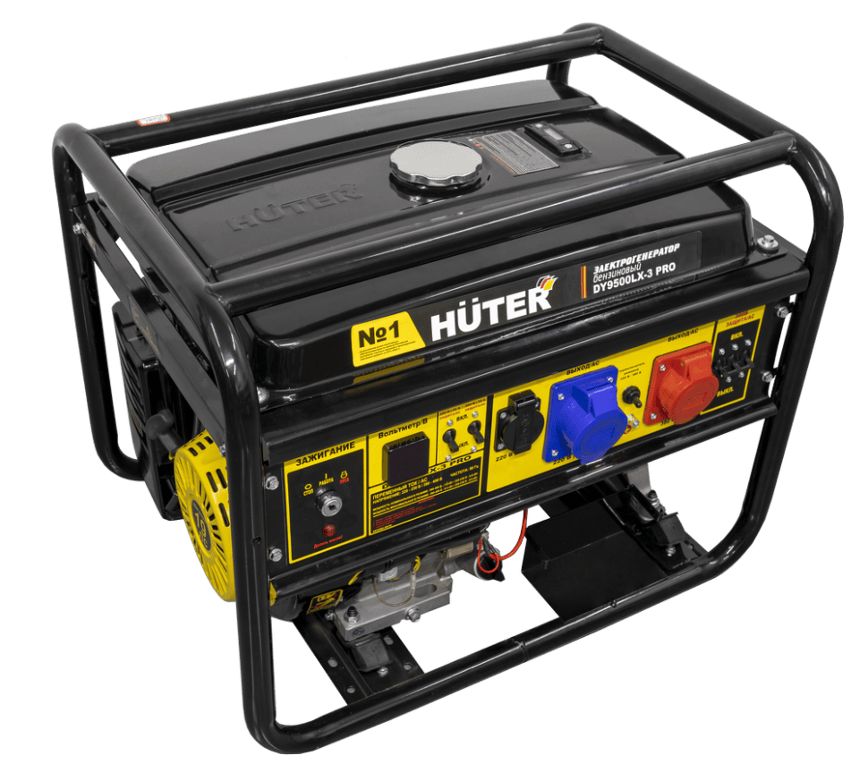 Электрогенератор Huter DY9500LX-3 PRO 64/1/77 - фото (7)