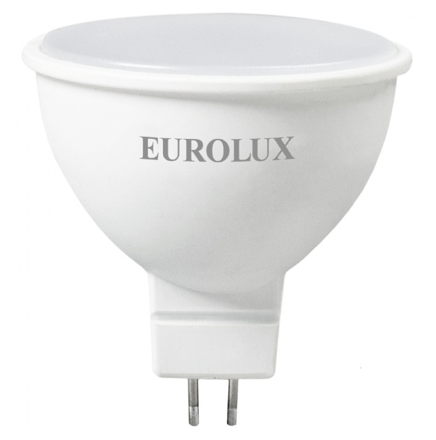 Лампа светодиодная EUROLUX LL-E-MR16-7W-230-4K-GU5.3 