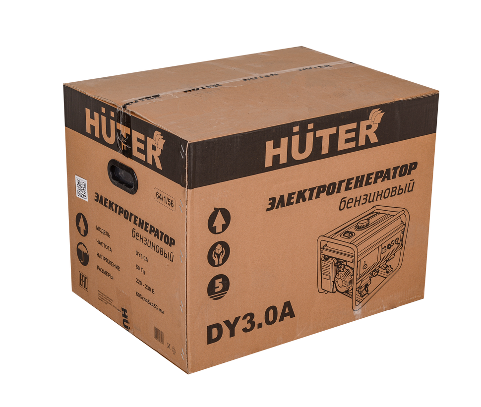 Бензиновый генератор Huter DY3.0A 64/1/56 