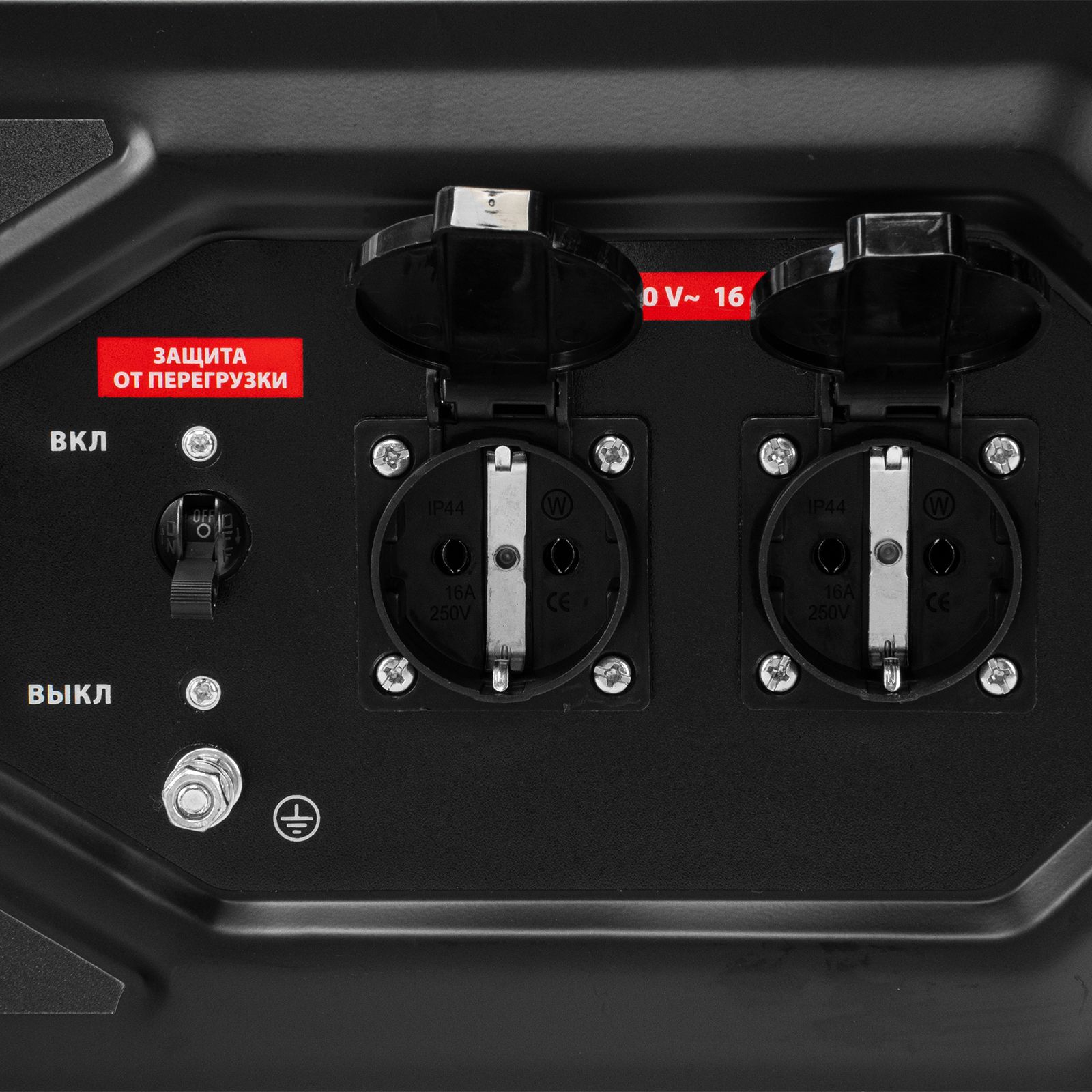 Генератор бензиновый RS-3500, 2,8 кВт, 230В, ручной стартер MTX 