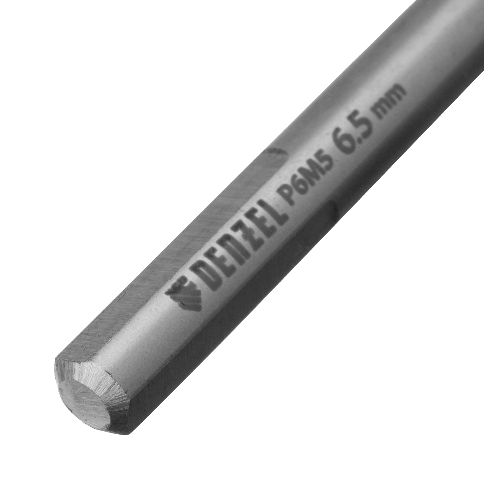 Сверло спиральное по металлу 6,5 x 100 мм, Р6М5, Golden Tip  Denzel 