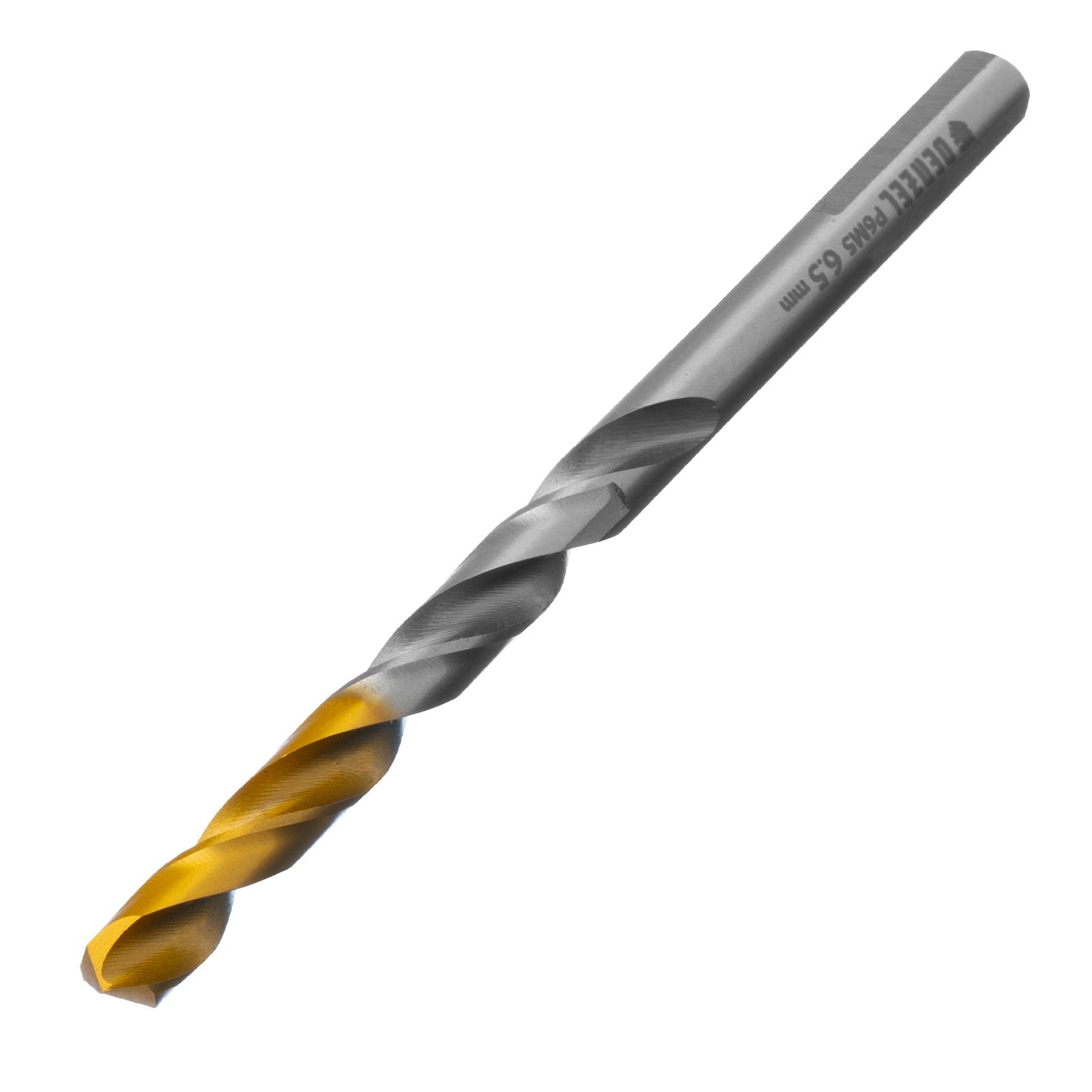 Сверло спиральное по металлу 6,5 x 100 мм, Р6М5, Golden Tip  Denzel 