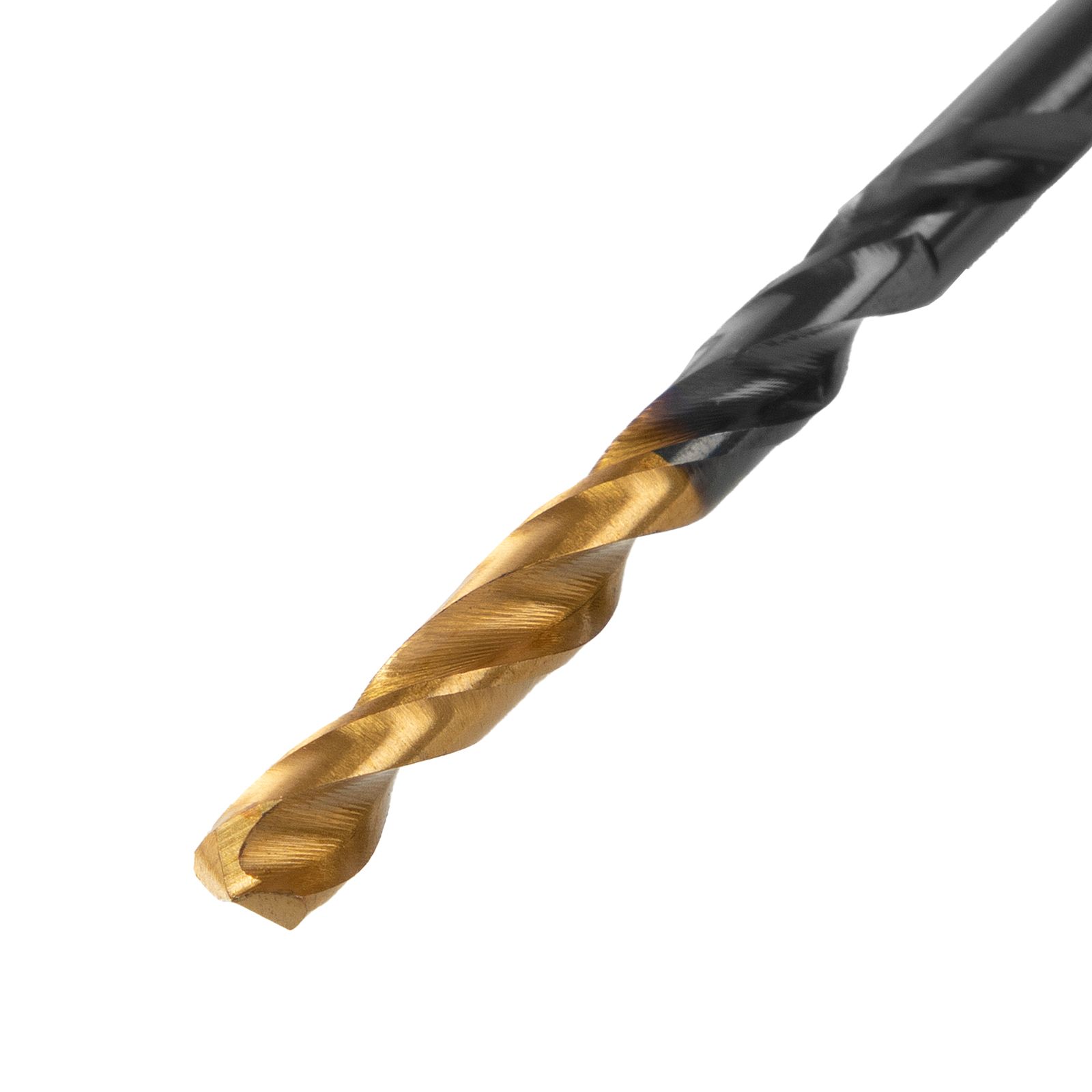 Сверло по металлу, 4 мм, HSS-Tin, Golden Tip, 10 шт. Denzel 
