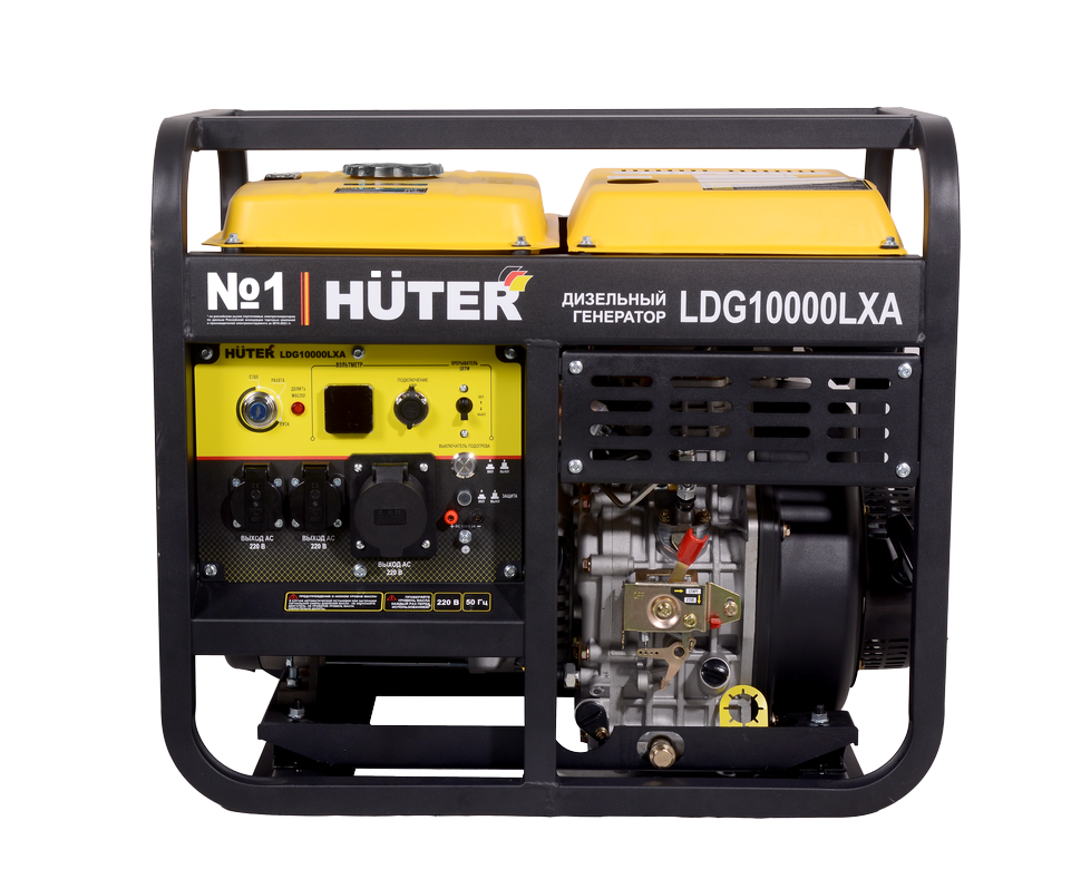Электрогенератор дизельный LDG 10000LXА Huter 64/2/9 