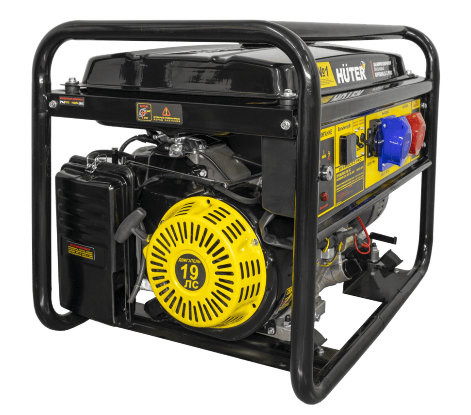 Электрогенератор Huter DY9500LX-3 PRO 64/1/77 - фото (6)