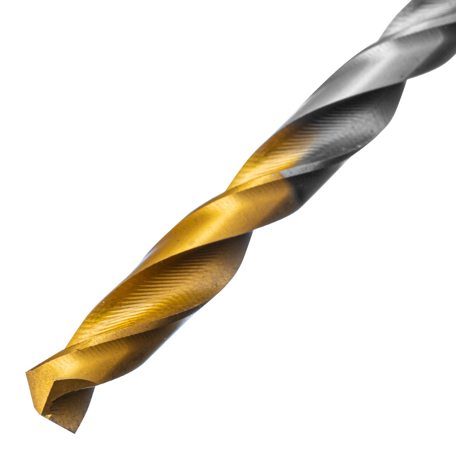 Сверло спиральное по металлу 5,5 x 93 мм, Р6М5, Golden Tip  Denzel 